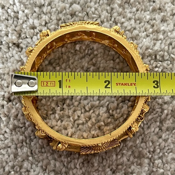 2 Doli bangles in 22K antique gold plated. - Picture 9 of 10